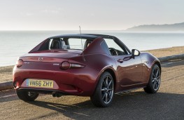 Mazda MX-5 RF, 2017, rear, static, roof down