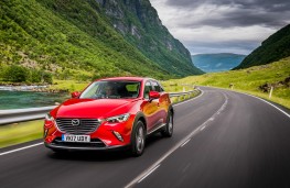 Mazda CX-3, 2017, front, action