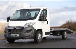 Citroen Relay car transporter, 2017, front