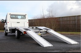 Citroen Relay car transporter, 2017, ramps