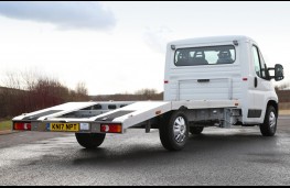 Citroen Relay car transporter, 2017, rear