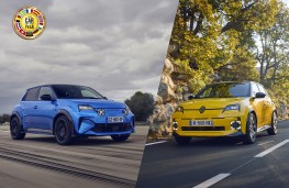 Alpine A290 and Renault 5 E-Tech, 2025, European Car of the Year