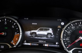 Jeep Renegade Trailhawk, 2019, instrument panel