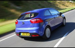 Kia Rio 3dr, rear