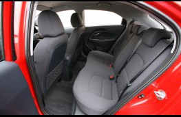 Kia Rio, rear seats