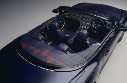 Bentley Continental GTC, 2026, overhead, roof open