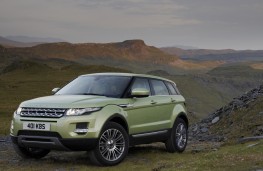 Range Rover Evoque, front