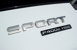 Range Rover Sport P400e, 2018, badge