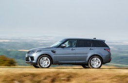 Range Rover Sport P400e, 2018, side, action