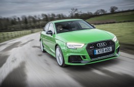 Audi RS3, 2018, front