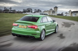 Audi RS3, 2018, rear