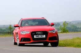 Audi RS6 Avant, front, action