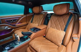 Mercedes-Maybach S-Class, 2026, rear seats