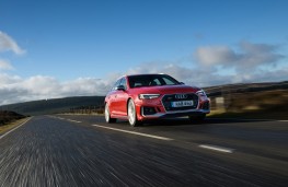 Audi RS 4 Avant, 2018, front, action