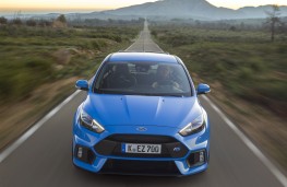 Ford Focus RS, nose, action
