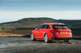 Audi RS 4 Avant, 2018, rear, static