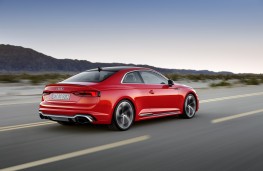 Audi RS 5 Coupe, 2017, rear, action