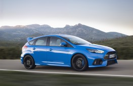 Ford Focus RS, side, action