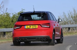 Audi S1 Sportback quattro, rear, action