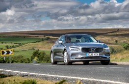 Volvo S90, front, action