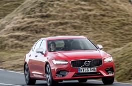 Volvo S90 R-Design, 2017, action, upright