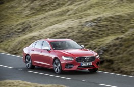 Volvo S90 R-Design, 2017, front, action