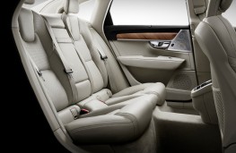 Volvo S90, 2016, rear seats