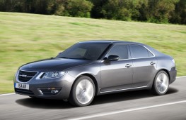 Saab 9-5, side