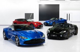 Aston Martin Vanquish Zagato collection, 2024, group
