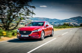 Mazda6 Saloon, 2018, front, action