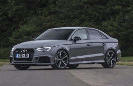 Audi RS 3 saloon, 2017, front