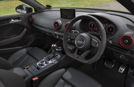 Audi RS 3 saloon, 2017, interior