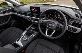 Audi A4, interior, manual