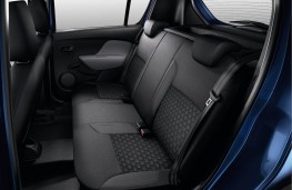 Dacia Sandero, rear seats