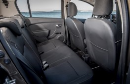 Dacia Sandero, 2017, rear seats