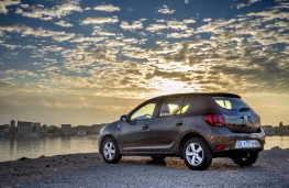 Dacia Sandero, 2017, side, static