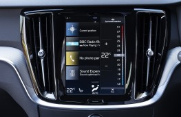 Volvo S60, 2019, Sensus display screen