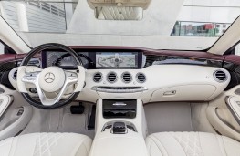 Mercedes-Benz S-Class Cabriolet, 2017, interior