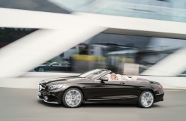 Mercedes-Benz S-Class Cabriolet, 2017, side