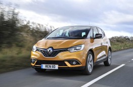 Renault Scenic, front, action