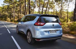 Renault Grand Scenic, 2016, rear, action