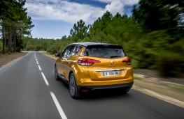 Renault Scenic, 2016, rear, action