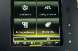 Renault Scenic, 2016, touchscreen