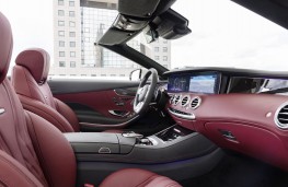Mercedes-Benz S-Class Cabriolet, 2018, interior