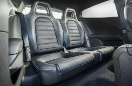 Volkswagen Scirocco R, rear seats