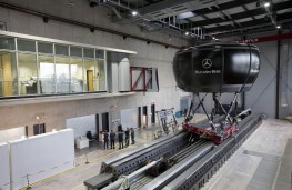 Mercedes driving simulator