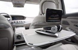 Mercedes S-Class, work station