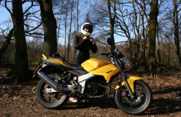 Kymco KR Naked 125 learner-legal street bike