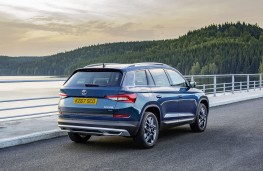 Skoda Kodiaq Scout, 2018, rear, action