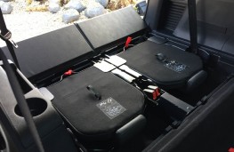 Peugeot 5008, 2017, third row seats, folded